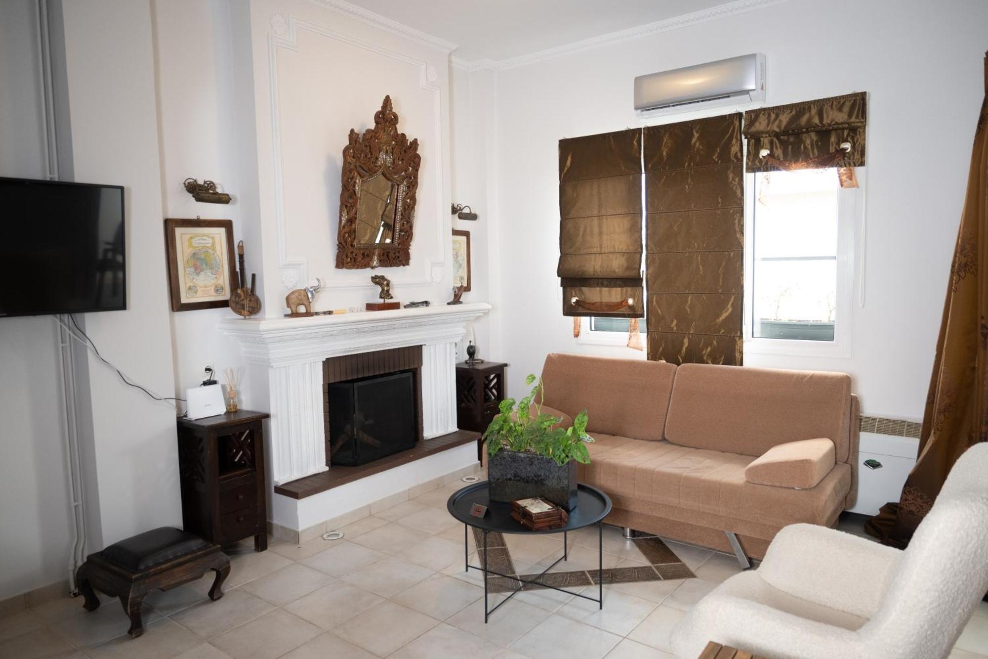 μονοκατοικία με κήπο στη θάλασσα. Apartment Corinth